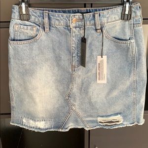 NEW Buffalo David Bitton Denim Mini Skirt